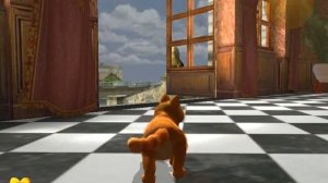 Прохождение игры Гарфилд 2 - История Двух Кошек часть 1