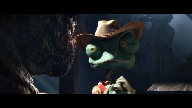 Ранго нарвався на  Поганця Біла (Rango) 2011 #мультфільми
