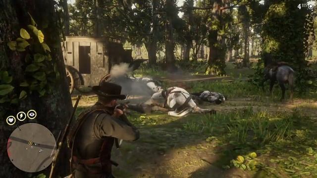 Red Dead Redemption 2  Качественное ограбление дилижанса