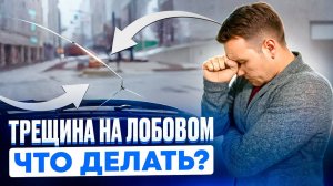 Трещина на лобовом. Что делать?