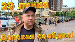 Ростов-на-Дону 29 линия, рыбалка, селёдка,ураган.