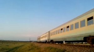 Дизель-поезд Д1 на перегоне Чернобаевка - Херсон (2)