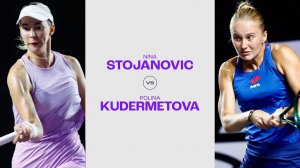 01.11.2024. Нина Стоянович - Полина Кудерметова. WTA Merida. Nina Stojanovic - Polina Kudermetova