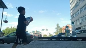 Сражение водяными пистолетами 🏆??????