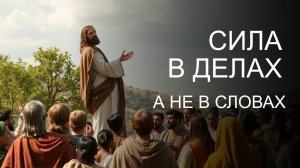 Сила в делах, а не в словах. 2025.05.31