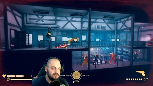 My Friend Pedro - ПРОХОДИМ ПЕРВОГО БОССА МЯСНИКА МИТЧА! часть #2 смотреть онлайн