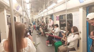 Человек Паук в Московском Метро