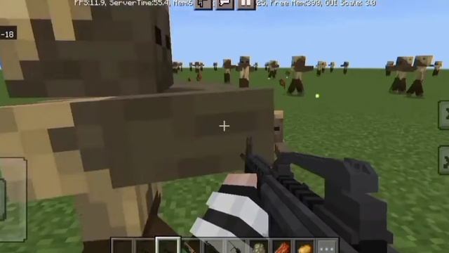 НОВЫЙ МОД НА КЛАССНОЕ 3D ОРУЖИЕ ДЛЯ МАЙНКРАФТ #рекомендации смотреть онлайн