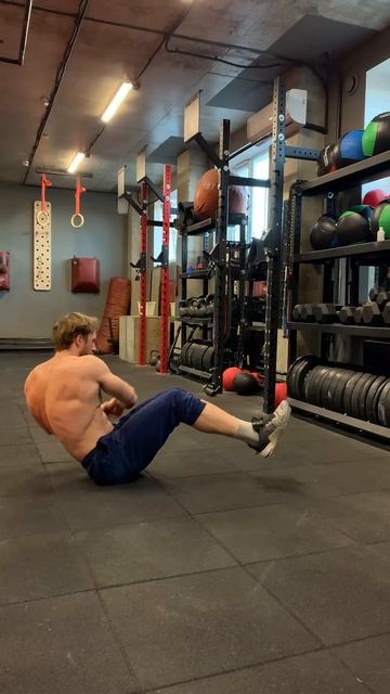 Русские скручивания без отягощения/ Bodyweight Russian  Twist