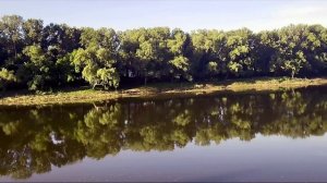 Оренбург Набережная Урала от восточной части до автомобильного моста Видео Виктор Поживин