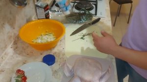 Готовим Вкусную Запеченую Курочку