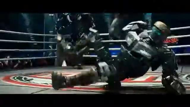 Клип Живая Сталь АТОМ VS ЗЕВСА смотреть онлайн