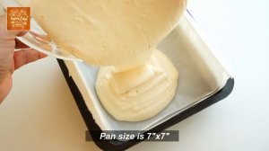 3 Ingredients SPONGE CAKE