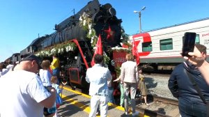 Паровоз победы в Нижневартовске