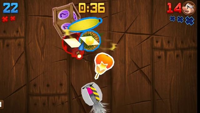 ПОДДАЮСЬ ПРОТИВНИКУ В ТУРНИРЕ FRUIT NINJA CRAZY DISCO смотреть онлайн