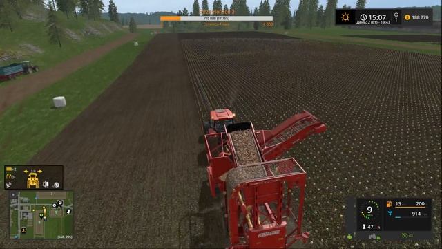 Farming Simulator 17 - ч.8 - Сосновка смотреть онлайн
