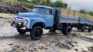 Зил 130 на радиоуправлении kingkong rc Zil 1:12