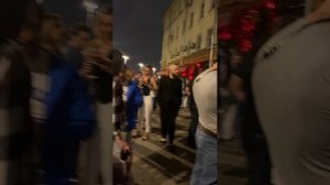Ночная тусовка в Москве .Мотоциклисты и тусовщики 2025