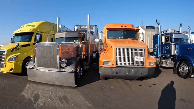 Дальнобой по Сша шоу грузовиков , Truck show смотреть онлайн