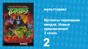 Мутанты черепашки ниндзя. Новые приключения! 3 сезон 2 серия (мультсериал, 2004)