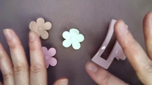 АСМР 🌼 Прически с крабиком на средние и длинные волос