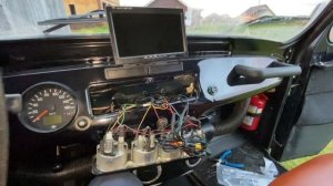 УАЗ Хантер. Установил регулятор краника отопителя.