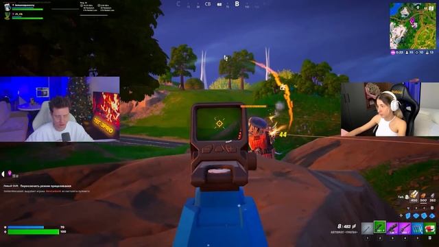 ГОДЗИЛЛА УЖЕ НА ОСТРОВЕ в Фортнайт смотреть онлайн