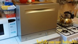 Посудомойка BOSCH SKS 51E88 RU Работа Шумность