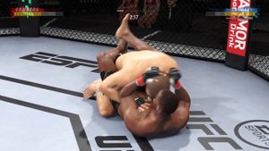 ЛЕОН ЭДВАРДС VS ХАМЗАТ ЧИМАЕВ UFC 4 CPU VS CPU