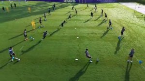 Футбольное упражнение на улучшения навыков паса