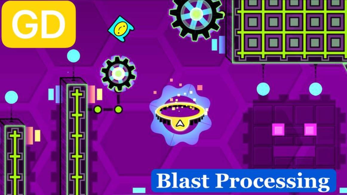 #14 Blast Processing Geometry Dash