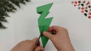 DIY.ЁЛОЧКА ИЗ БУМАГИ. ЛЕГКО И БЫСТРО