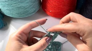 КЛАСС!  НОВАЯ СЕТОЧКА КУЧИНЕЛЛИ  SUPER EASY LACE KNITTING PATTERN