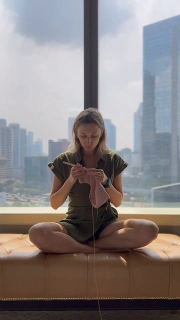 Crocheting everyday and everywhere 🧶❤️ #вязаниекрючком #вязание #крючком #crochet #crocheting смотреть онлайн