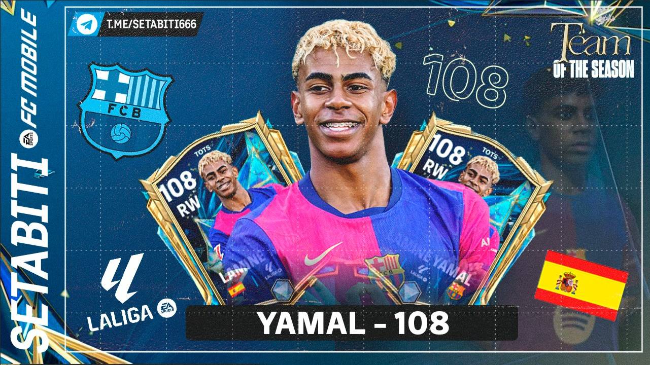 ТАЛАН ПОКОЛЕНИЯ ЯМАЛЬ EA FC mobile 25 • Review Player FC mobile