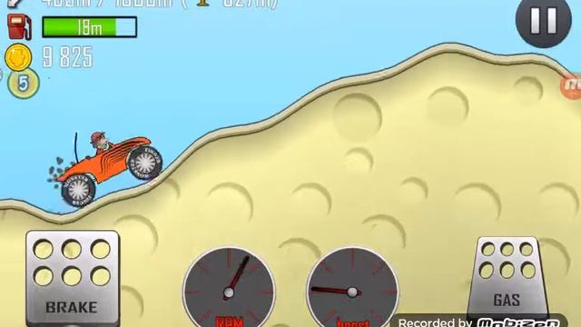 Играю в Hill climb смотреть онлайн