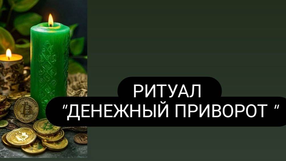 Ритуал _Денежный приворот_ #ритуал #денежный #приворот #магия #денежныйритуал