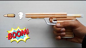 Пистолет оригами | Как сделать пистолет из бумаги| Оружие оригами