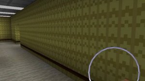 закулисье майнкрафт 3 уровня (Minecraft backroms: survival escape 0.1)