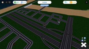 Строю трассу в Mini cities 2 (Roblox)
