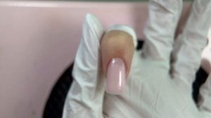 Укрепление ногтей гелем 💪🏼 Самая БЫСТРАЯ техника🔥