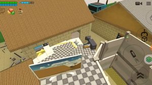 нападение жуткого Ниндзя в chicken gun