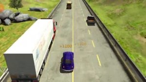 Traffic racer. Макс. скорость 2 машины по счёту! 2 часть.