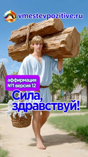 Affirmation. Male. №1. Сила здравствуй! (v12) #топыкатегорий