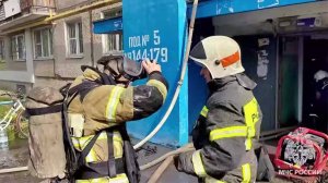 В Нижнем Новгороде ликвидировали открытое горение в жилом доме