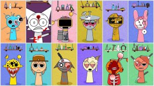 Спринклирование НА ВСЕХ этапах | Сборник Incredibox
