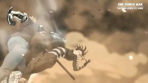 One Punch Man: Сайтама и Генос против Соника.