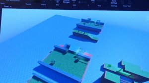 делую новую игру в роблокс студио! + почему не было вид?