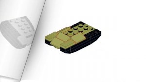 Лего міні танк Т-34 Lego mini tank T-34 World of Tanks