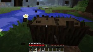 В моем мире просто так начали расти деревья... Minecraft Creepy